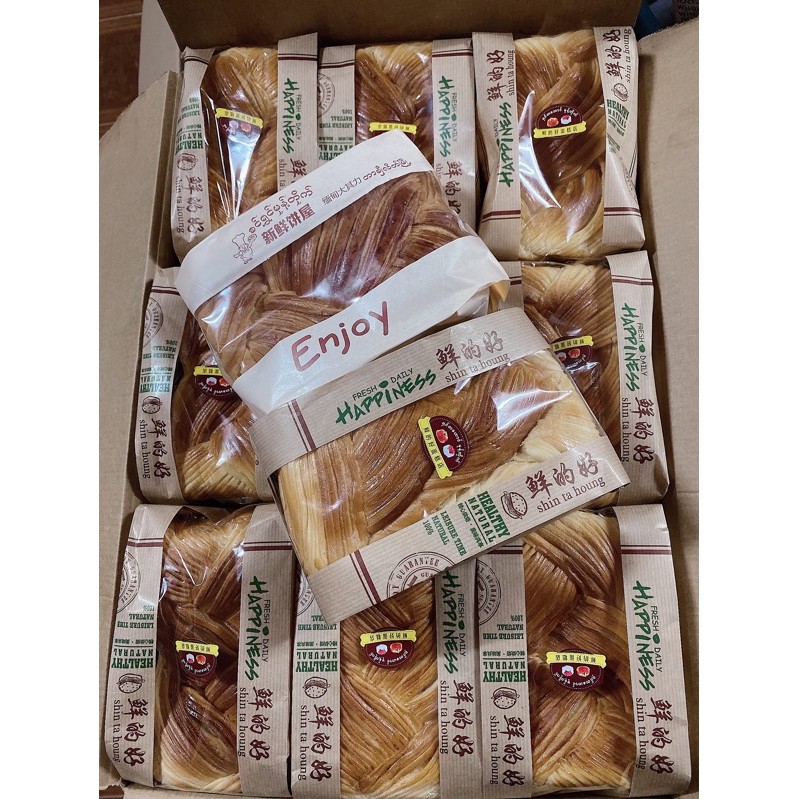 🍞ขนมปังเนยสดพม่า Enjoy & Happiness