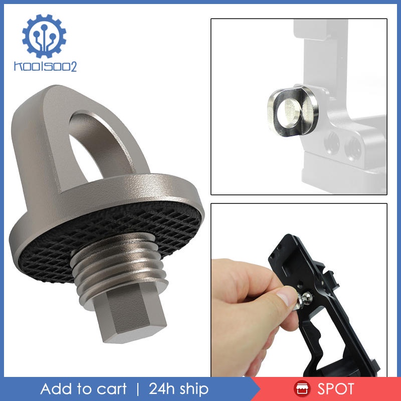 [ Koo2-11–] ขาตั้งกล้องสเตนเลส 1/4 นิ้ว สําหรับไหล่