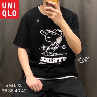 uniqlo เสื้อยืดแขนสั้น