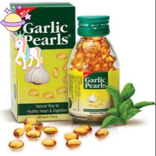 🦄🦄 ลดความดัน Ranbaxy Garlic Pearls น้ำมันกระเทียมสกัด 100 เม็ด