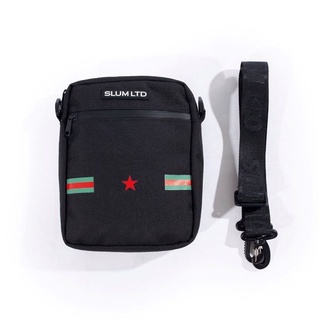 SLUM LTD - RG Stripes Shoulder Bag Black