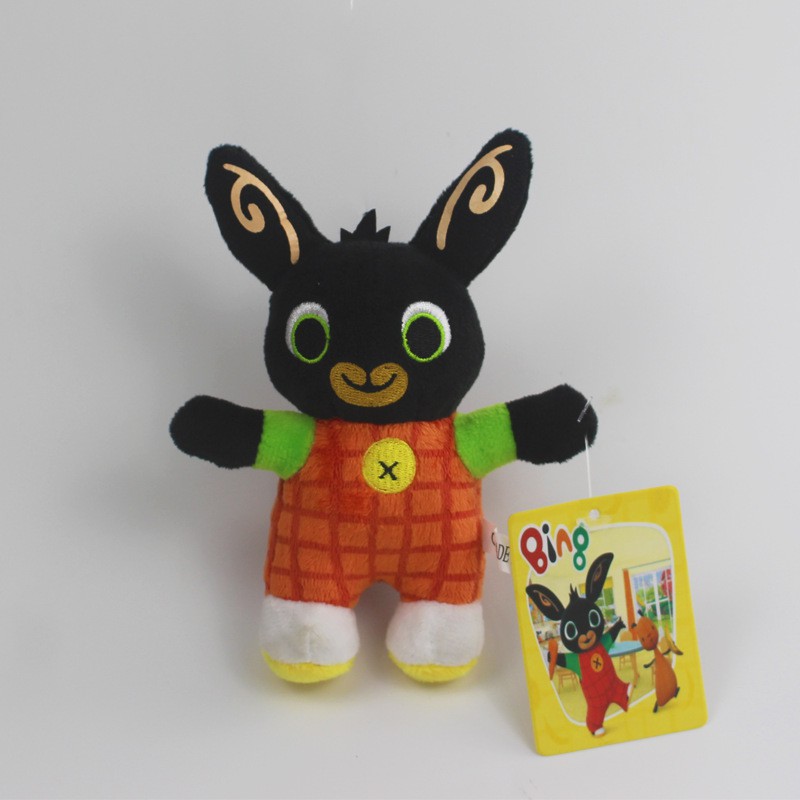 1 ชิ้น 15 เซนติเมตร Bing กระต่ายของเล่นตุ๊กตาตุ๊กตาจี้น่ารัก Bing กระต่ายตุ๊กตาพวงกุญแจนุ่มยัดไส้ของขวัญของเล่นสำหรับเด็กเด็ก