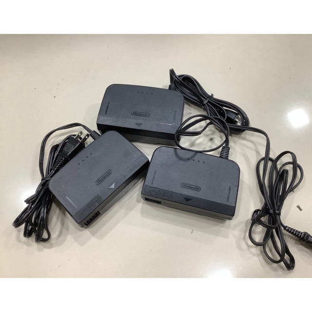 หม้อ แปลง Adapter N64 Nintendo 64 แท้ Nintendo หม้อไฟ 100V และ แปลง 220V เสียบไฟไทยได้เลย Rareitems