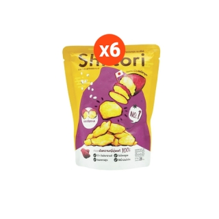 [Set of 6 ] Shi-tori Chips Set ชิโทริชิปส์เซ็ท ขนาด 25 กรัม จำนวน 6 ซอง (เลือกรสได้)