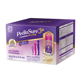 [ส่งฟรี!] [ขายดี] Pediasure นมผงพีเดียชัวร์ 3+ วานิลลา 2220 กรัม 1 กล่อง Pediasure 3+ Complete Vanilla 2220g