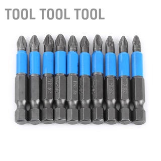 ชุดเครื่องมือไขควงไฟฟ้า S2 Ph2 50 มม. 10 ชิ้น / ชุด