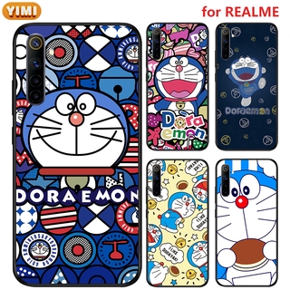 เคส realme 11 5 5S 5I 6I pro plus 4G 5G  7 6 7i C17 pro plus 4G 5G  โทรศัพท์มือถือลายการ์ตูนโดเรม่อนสําหรับ