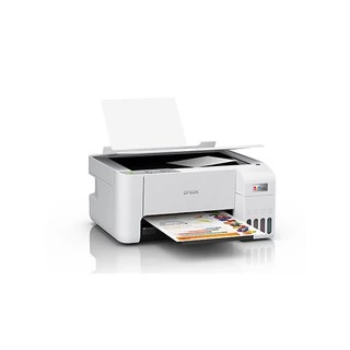 มีส่งด่วน Epson EcoTank L3210, L3216 Printer 3 IN 1 ปริ้น สแกน ถ่ายเอกสาร พร้อมหมึกแท้ 1 ชุด L3110 L3250 415 615