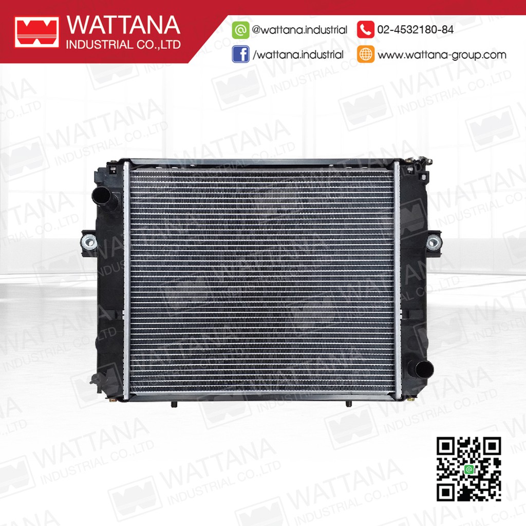 หม้อน้ำรถโฟล์คลิฟท์ รถยกโคมัตสุ Komatsu หม้อน้ำเกียร์ธรรมดา  FD20,25,30-12,-14 /FD10,15,18-16,-17  ม