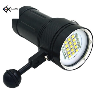 Scuba Diving Underwater 100M XM-L2 LED Video Camera Photography Light Torch Flashlight A15