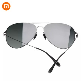 Xiaomi Mijia Aviator แว่นกันแดดป้องกันรังสียูวีกรอบสแตนเลส