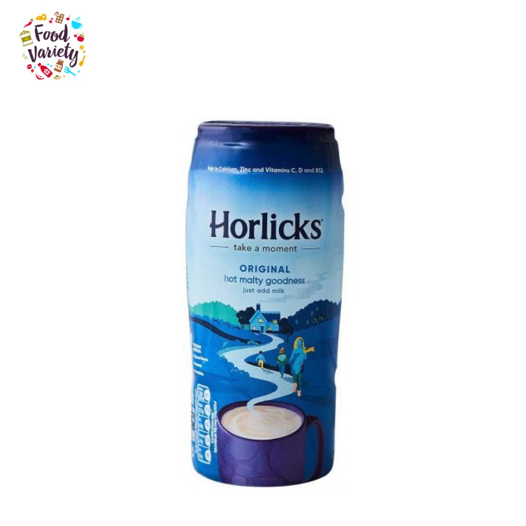 Horlicks Original Hot Malty Powder 400g ฮอร์ลิกส์ ผงเครื่องดื่มมอลต์สูตรดั้งเดิม 400 กรัม
