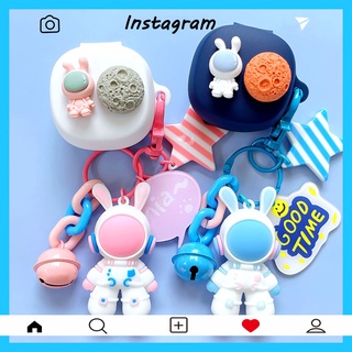 Baseus WM01 / WM02 / E2 เคส น่ารัก นักบินอวกาศ เคสนิ่ม กันกระแทก ซิลิโคนนิ่ม เคส