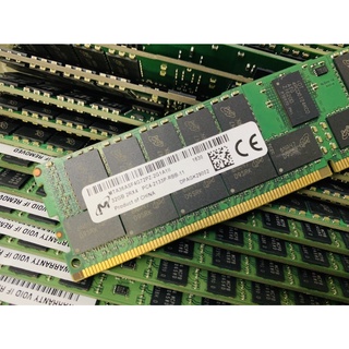 RAM แรมสำหรับ Server 32GB DDR4 โปรโมชั่นพิเศษ สินค้ามีประกัน  Micron 32GB 2Rx4 PC4-2133P-RBB