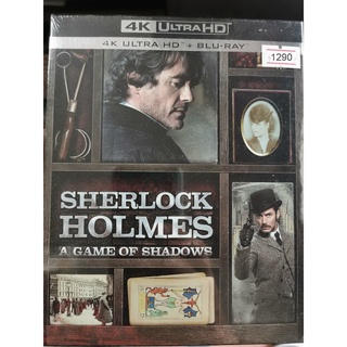 4K + Blu-rau Steelbook : Sherlock Holmes: A Game of Shadows (2009) เชอร์ล็อค โฮล์มส์ เกมพญายมเงามรณะ "Robert Downey Jr."