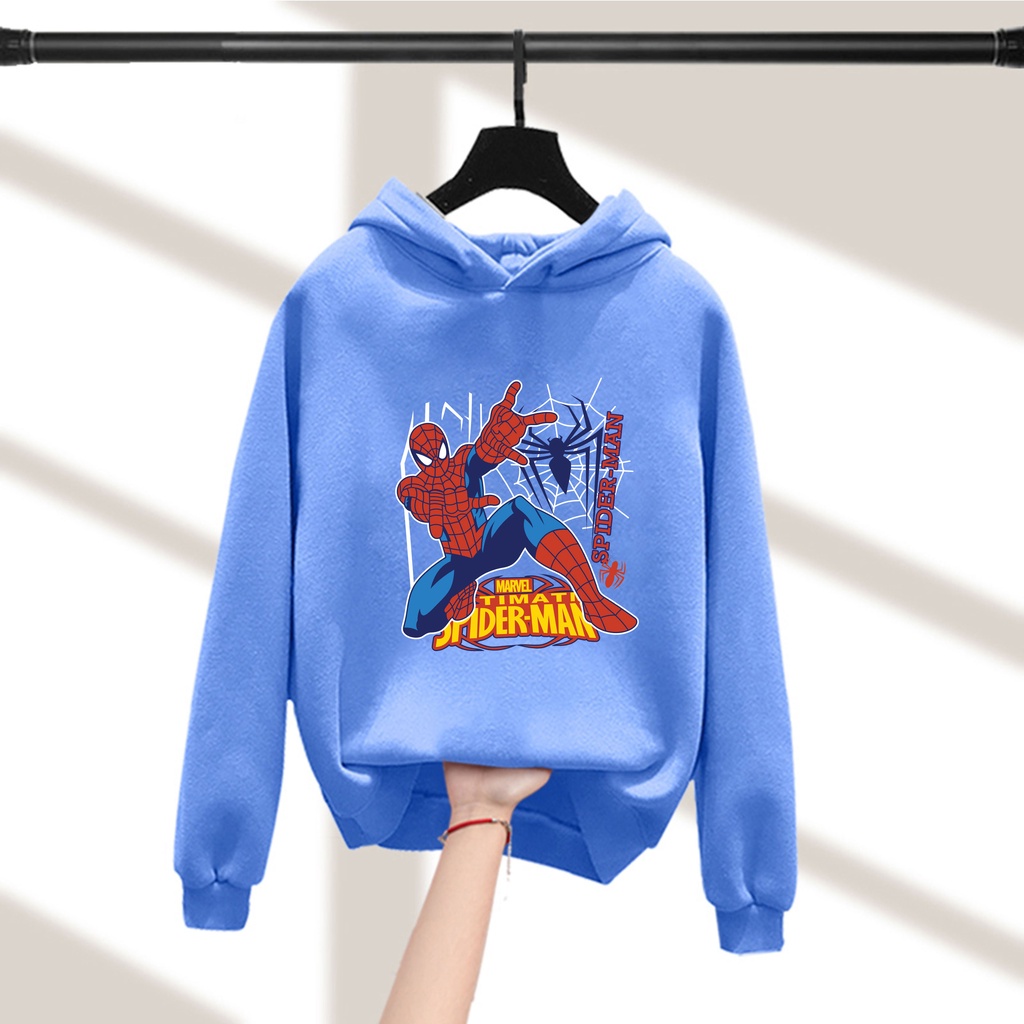 K-2114-LONG เสื้อกันหนาวเด็กสไตส์เกาหลี สกรีนลายการ์ตูนน่ารักใส่ได้ทั้งหญิงและชาย ผ้าโพลีเอสเตอร์ ใส่สบาย**ปลีก-ส่ง**