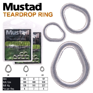 MUSTAD TEARDROP RING ซองละ 70 บาท