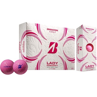 Bridgestone Lady Percept Golf Ball - Optic Pink H5SZ