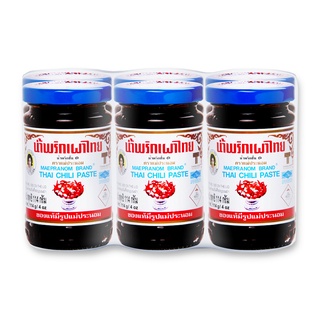 โปรโมชัน! แม่ประนอม น้ำพริกเผาไทย 114 กรัม x 6 ขวด Maepranom Chili Paste 144g x 6 Bottles