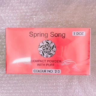 แป้งพับ Spring Song ขายยกโหล (มี 12ชิ้น)