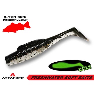 เหยื่อปลอม เหยื่อยาง ปลายาง X-TEN MINI POWERFUL BAIT FR065