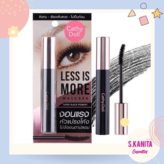 CATHY DOLL เลสอีสมอร์มาสคาร่า 8G เคที่ดอลล์ LESS IS MORE MASCARA