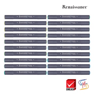 Renaissance ปากกามาร์คเกอร์สี 2 หัว ใหม่! 80 เฉดสี