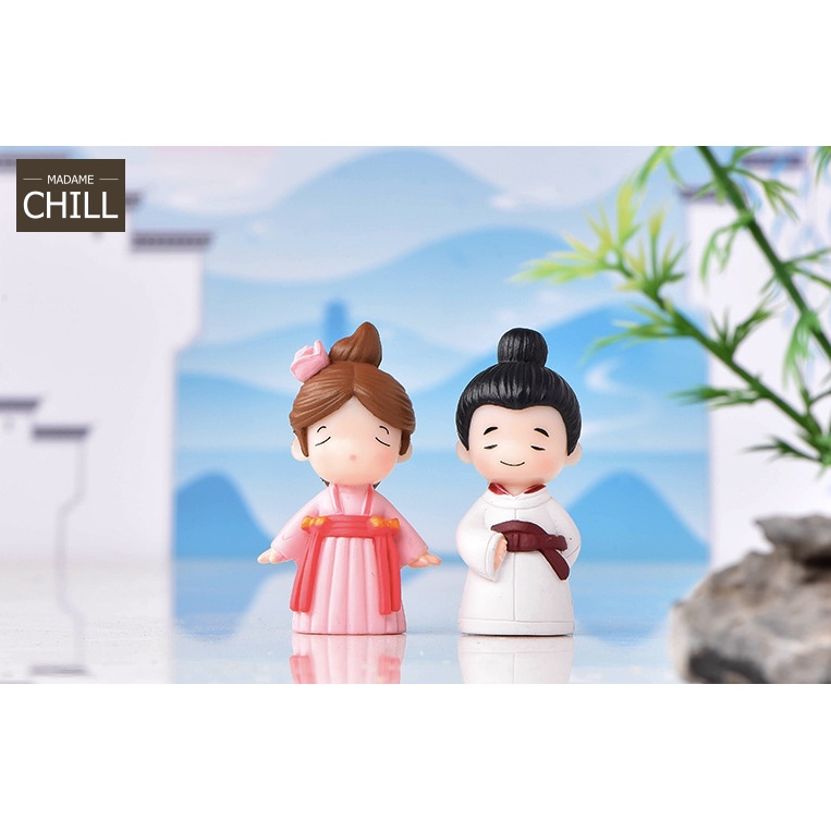 [MC259] ตุ๊กตุ่นจิ๋ว คู่รัก จอมยุทธ ⚔️ (1 คู่ ราคา 40 บาท) - รูปที่ 6