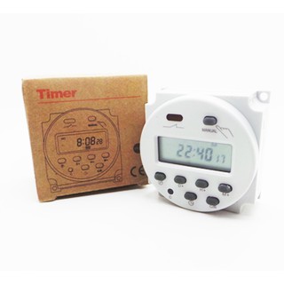 เครื่องตั้งเวลาดิจิตอล 17 On/Off Digital Timer 220V ตัวตั้งเวลา รายวัน รายสัปดาห์ มีแบตเตอรี่ lithium และรีเลย์ ในตัว