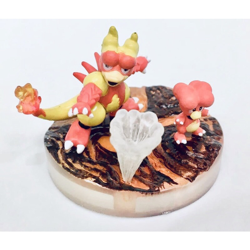 POKEMON ZUKAN - MAGMAR MAGBY 1/40 FIGURES SCALE - ULTRA RARE