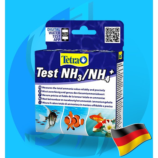 Tetra Test ชุดทดสอบ น้ำยาวัดค่าน้ำ pH KH Alkalinity GH Test NH3 Amomonia No2 Nitrite No3 Nitrate Fe 
