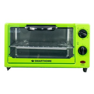 เตาอบไฟฟ้า สมาร์ทโฮม SM-OV10 สีเขียว Electric Oven Smart Home SM-OV10 Green