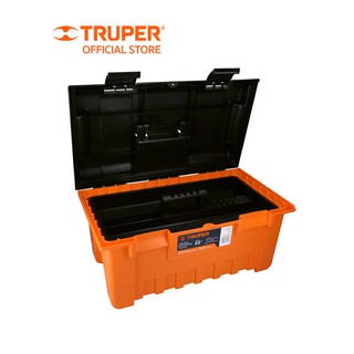 TRUPER 19780 กล่องเครื่องมือพลาสติก 22"x12.1/2"x11" (CHA-22N)