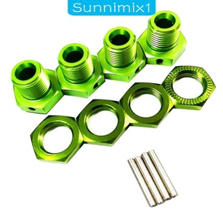 [SUNNIMIX1] 17mm Hex Wheel Hubs Adapter 1/8 Crawler Assembly Upgrade for Arrma Talion