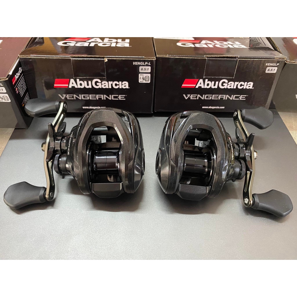 Abu Garcia เวนเจี้ยน 👍แถมสายรัดคันเบ็ดอย่างดี รอกหยดน้ำ Abu Garcia VENGEANCE รอกเบท ตีเหยื่อปลอม