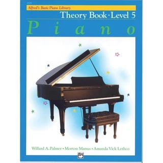 หนังสือเรียนเปียโน Alfred's Basic Piano Library: Theory Book