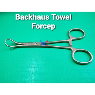 คีมจับผ้า (Backhaus Towel Forcep)