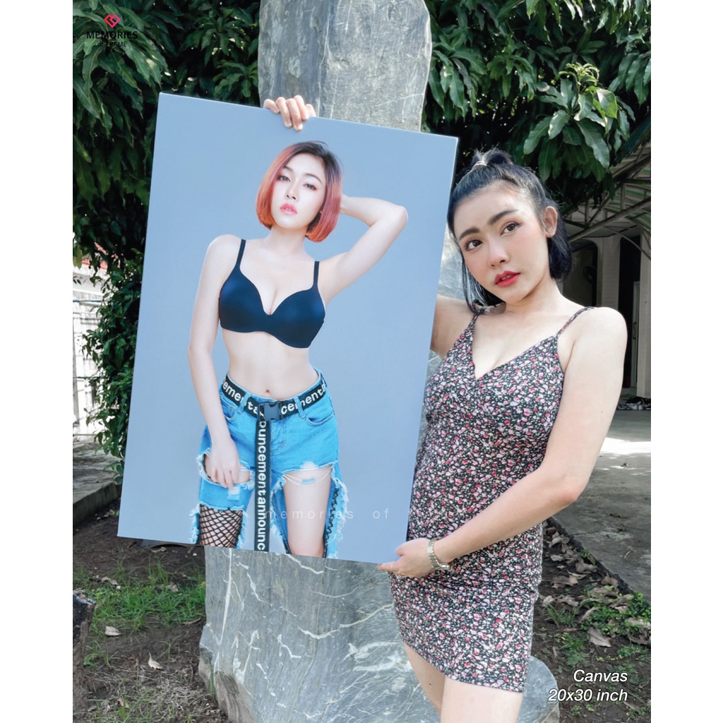 กรอบลอยผ้าแคนวาส 20x30 นิ้ว 50x75 ซม. 50x70 ซม. ยอดนิยมสำหรับงานแต่ง ขายดีที่สุด คุ้มที่สุด ราคาส่ง!!