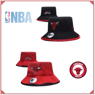 N-b-a Chicago Bulls หมวกบักเก็ตลําลอง กันแดด แฟชั่นฤดูร้อน สําหรับผู้ชาย DG5J