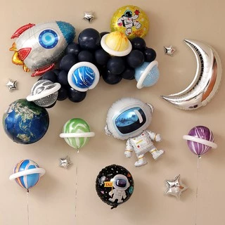 🇹🇭ส่งไว 🪐ลูกโป่งนักบินอวกาศ ลูกโป่งจรวด Space ship balloons ลูกโป่งอวกาศ Astronaut balloons ฟอยล์นักบินอวกาศ
