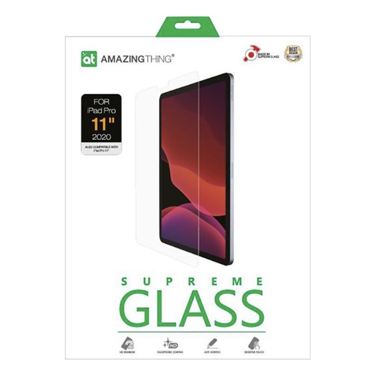 ฟิล์มกันรอย : AMAZINGthing Screen Protector for iPad Pro 11 inch (2021) Supreme Glass-Crystal iStudio by UFicon