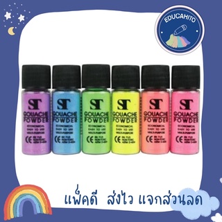 ST Gouache Power สีผง ชุดแม่สี/ชุดสีสะท้อนแสง