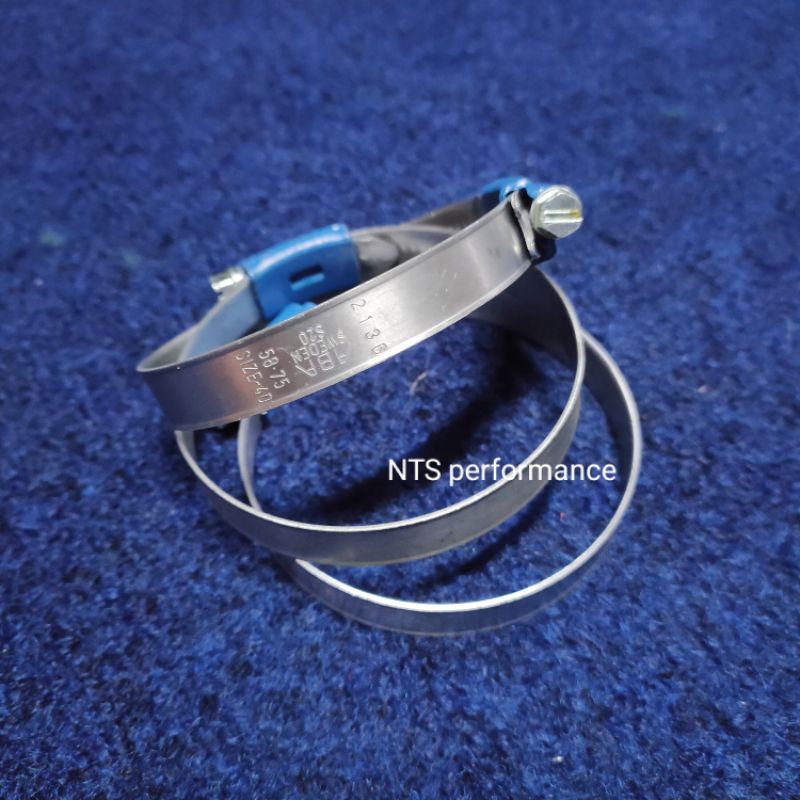 เข็มขัดรัดท่อยางอินเตอร์ขนาด 2.5" ยี่ห้อABA เข็มขัดรัดท่อABA (จำนวน 1ชิ้น)