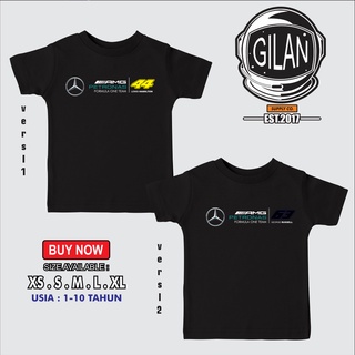 เสื้อยืด พิมพ์ลาย Mercedes AMG PETRONAS F1 TEAM - SAKAZUKI สําหรับผู้ชาย