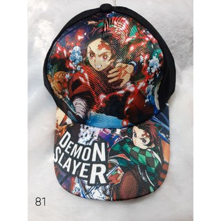 หมวกแก็ปเบสบอลหมวกDemon slayer ดาบพิฆาตอสูร &amp; ดาบพิฆาตอสูร