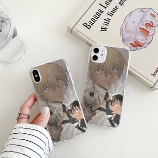 Furuya Rei เคสไอโฟน 13 promax 8 พลัส iPhone 11 12 14 pro max เคส นิ่ม 7 8 8plus max se2020 Xr Xs X Anime conan case