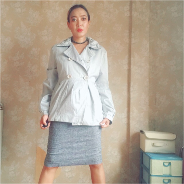 Jacket ทำงานชายบาน เก็บทรง