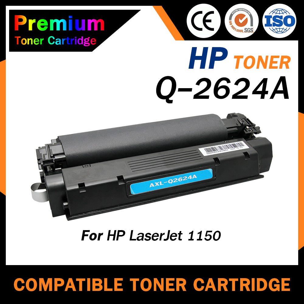 HOME Toner  Q2624A/2613A/2613/Q2613/13A/2624/Q2624a/Q2624/HP 13A/HP 24A  For HP 1300 Series