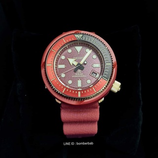 seiko tuna street red limited edition ผลิต 500 เรือน sne580 p