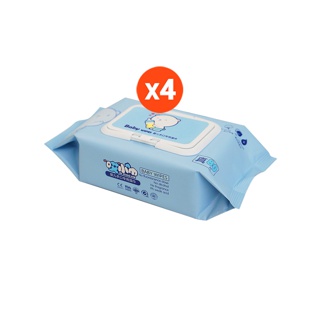 ทิชชู่เปียก 320แผ่น Baby Wipes ทิชชู่เด็ก สูตรบริสุทธิ์ ผ้านุ่มไม่บาดผิว ไม่มีใส่น้ำหอม ไร้แอลกอฮอล์ ทิชชู่เปียกเด็ก